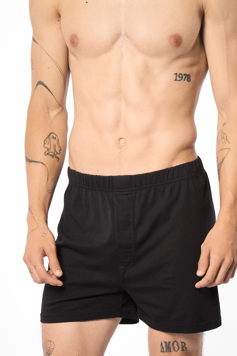 NOA BOXER IN BLACK