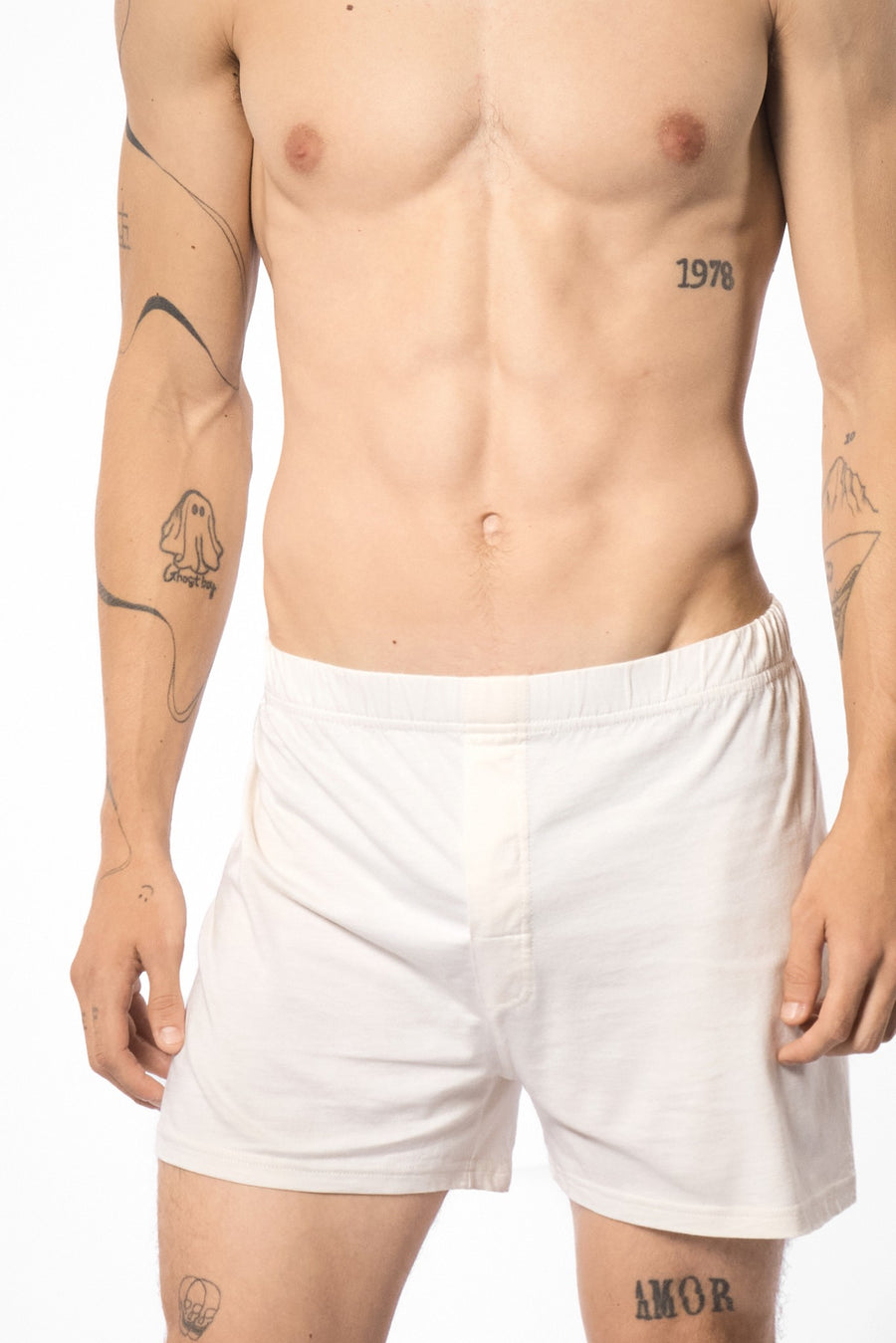 NOA BOXER IN OFF-WHITE