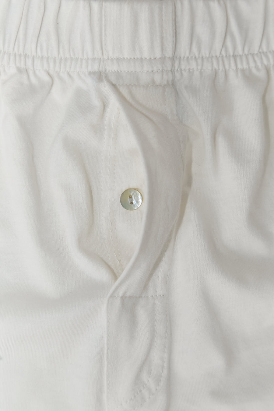 boxer shorts de algodon organico para hombre color hueso con bragueta y boton