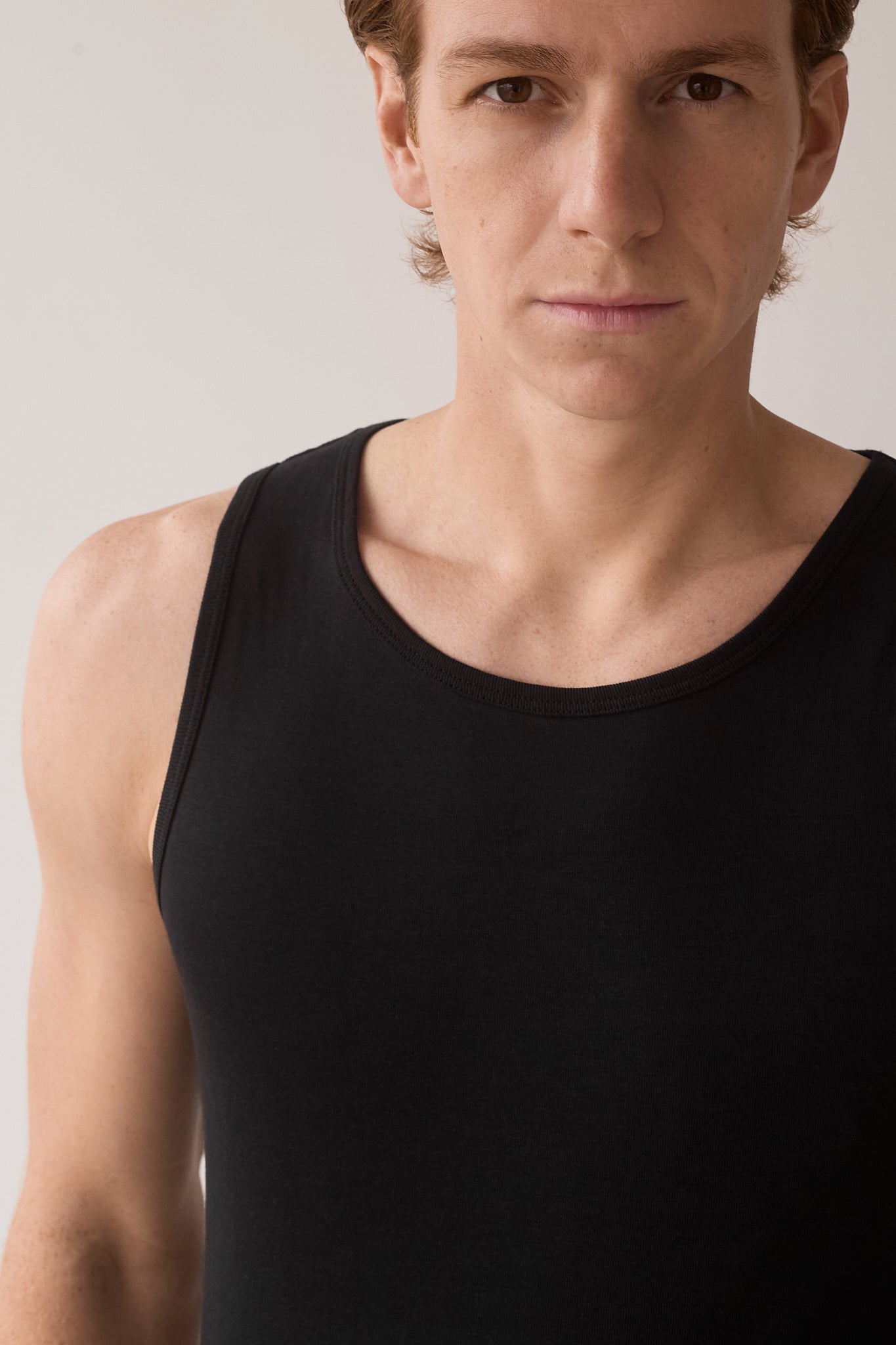 bvd de algodon PIMA 100% organico para hombre color negro